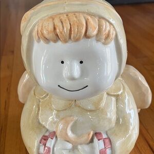 Ceramic Angel Cookie Jar
